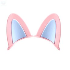 아서준 스토어 헬멧장식 고양이 귀 한 쌍 헬멧꾸미기, 핑크
