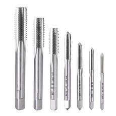 메트릭 나사 스레드 탭 M3 M12 왼손 기계 탭 HSS 스틸 플러그 금속 구멍 드릴 1, M12x1.75 Left