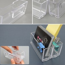YM 1단 투명 명함꽂이 연결가능 명함홀더