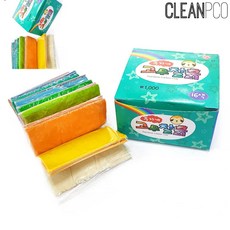 육땨 무지개 칼라고무찰흙 16색 칼라점토 미니고무찰흙 고무찰흙낱개 무지개고무찰흙