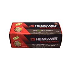 恆樂居家 HENGWEI C-004A 無尾熊4號碳鋅電池 60入 SGS檢驗合格 環保電池, 1個, 60個裝