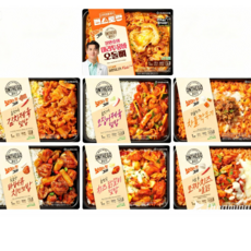 냉동 [온더고] 매운맛 간편 덮밥 BEST 7종 세트 마라투움바 김치제육 오징어 차돌 바베큐치킨 치즈닭갈비 통모짜, 7개, 300g