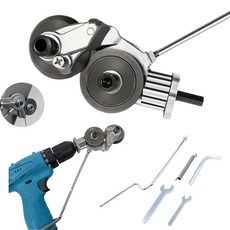 tinduo 전동 핸드 드릴 판금컷팅기 결합형 금속 철판 절단기, 1세트