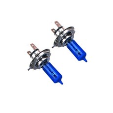 구형 싼타페 1세대 하이퍼 할로겐램프 H4 6000K 화이트 자동차 전구 전조등 하향등 상향등 호환제품, 1개