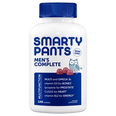 SMARTYPANTS vitamins 男性綜合維他命&Omega 3&輔酶Q10軟糖, 120顆, 1罐