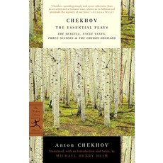 (영문도서) Chekhov: The Essential Plays: The Seagull Uncle Vanya Three Sisters & the Cherry Orchard Paperback, Modern Library, English, 9780375761348