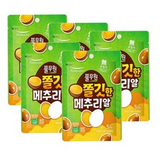 풀무원 쫄깃한 훈제 메추리알 5입, 5개, 25g