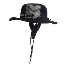 TAVARUA 漁夫帽 TM1005 潛水衝浪快乾帽 經典黑 防曬遮陽, 迷彩網布(均碼)