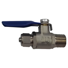 金屬球閥, 1個, 2分外牙2分管