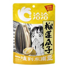 QIAQIA 두리안맛 해바라기씨 견과 간식, 88g, 5개