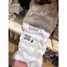 貝果貝果 日本 pet paradise 代理 SNOOPY 珊瑚絨連身保暖褲 [D10303] DS, 1個