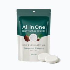 민티드 올인원 식기세척기 세제 90정, 1개