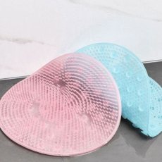 화장실매트 욕실발판 화장실바닥매트 발바닥매트 등밀이 욕실패드 발브러쉬 발매트 화장실바닥패드 sho*6160Fl, E원형발브러쉬 블루