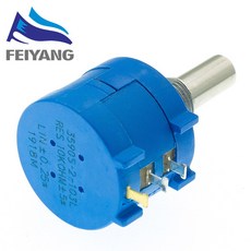 10PCS 3590S 시리즈 전위차계 500 1K 2K 5K 10K 20K 50K 100K ohm 2 103L 101 102 103 104 201 202 203 501 502 50, 2 천개 옴