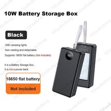 배터리 홀더 무선 PD 케이스 21*18650 고속 삼성 충전기 보관함 아이폰 뱅크 15W 샤오미 용접 파워 무료 DIY 22.5W, Normal - Black