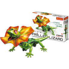 台灣寶工Pro'sKit 科玩IR紅外光傘蜥蜴GE-892互動仿生機械蜥蜴親子益智科學玩具模型, 1個