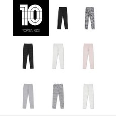 탑텐 TOPTEN 여아) 에센셜 코튼스판 9부 레깅스 MKE5PT2901-IN 554046
