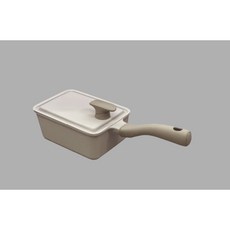 日本購入 深型四角調理鍋, 粉色, 1個