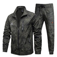 ANYOU 남자 춘추 방수 방풍 스판 작업복 정비복 현장복 등산복 야외 낚시복 스포츠 상하의 세트 GZF688