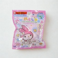 일본 산리오 입욕제 바스볼, 마이멜로디, 1개, 60g