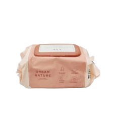비브어반네이처 아기물티슈 캡형 허니로즈 100매 10개, 50g, 100개입