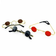 웃긴선글라스 레옹 선글라스 웃긴안경 생일파티안경 BXWFMFCH4, 브라운