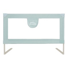 垂直升降床邊護欄 70cm安全高度 適用於18個月以上 - 5歲兒童 湖水綠色