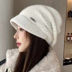 秋冬韓版新潮堆堆帽針織帽女 保暖護耳毛線帽女 d0022