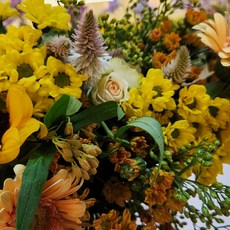 생화 꽃다발 저렴가격 풍성한 꽃다발 미리 주문주세요 플랜트마스터, 1개, 복합