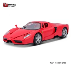 Bbugo 1:24 스케일 새로운 페라리 Purosangue 합금 럭셔리 차량 다이캐스트 자동차 모델 장난감 컬렉션 선, 1개