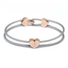 富安鐘錶 夏利豪公司貨 Coup De Foudre bangle心型手環 時尚心型設計 優質材料