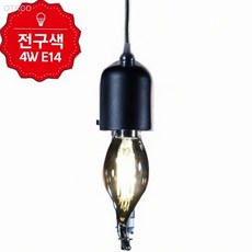 에디슨 LED 플레임 촛대구 E14 4W 셀프인테리어 2700K 소켓14호, 상세페이지 기재