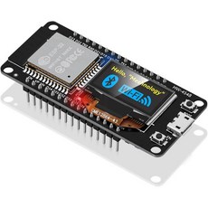 ESP32 개발 보드 ESP32S ESPWROOM32 0.96인치 OLED 디스플레이 2.4GHz 듀얼 모드 코어 마이크로컨트롤러 30핀 저전력 ARduino IDE 마이크로컨, Micro-interface