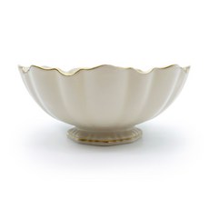 Antique 레녹스 심포니 골드 봉봉 디쉬 디저트볼 샐러드볼 서빙볼 고급그릇, 1개