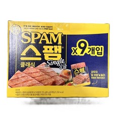 CJ 스팸 싱글 클래식, 720g, 1개