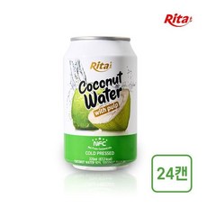리타 코코넛워터 드 펄프 (320mlx24팩), 320ml