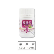 樂樂家 優糖安 犬貓通用營養補充品 專利山苦瓜添加, 1個, 60粒, 綜合營養補充品, 60顆