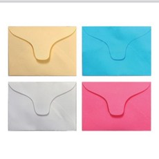 [예공] 고급칼라봉투 7매(6.8x9.5cm), 색상:[2017320]노랑, 색상:[2017320]노랑