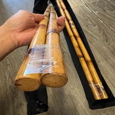 響牌 燒花藤棍 印尼瑪瑙藤 雙棍組附棍袋, 1個