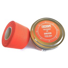 유카타페 유칼립투스 인퓨즈드 로잉 테이프 u2013은 물집으로부터 손을 치유하고 보호하여 건조한 피부를 보호하고 힘과 그립감을 갖춘 실내 기계나 야외 스컬링 크루를 위해 사용합니, Orange, 1 pack