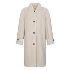 리우조 테디 텍스처 클래식 칼라 코트