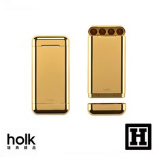 holk 瑞典原裝鋁合金菸盒 - 手捲菸/捲煙收納盒, 金色, 1個