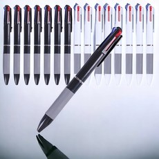 나노스트링 프리미엄 3색 볼펜 멀티펜 0.7mm, 16개, 블랙+화이트