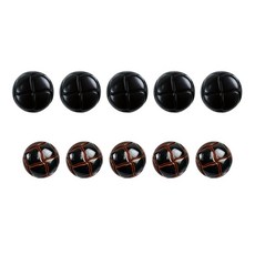 제임스마켓 거북이 단추 5p 바느질, 올블랙, 올블랙