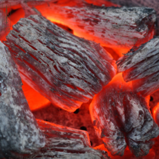 진천 참숯 불맛 깊은 진한 참나무 숯 향 업소용 참숫 흑탄, 1kg, 1개