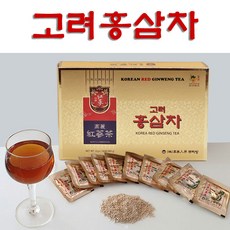 코리아인삼 국내산홍삼 고려 홍삼차, 3g, 100개입, 1박스