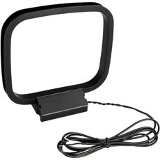 부브리 AM 루프 안테나 2핀 벌 와이어 라디오 5301710kHz 75옴 차량용 실내 블루투스 가정용 스테레오 수신기 AV 오디오 극장 신호 향상, 부브리 AM 루프 안테나 2핀 벌 와이어 라디오 530