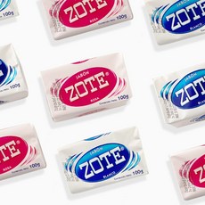 멕시코 ZOTE비누 100g 조트비누 빨래비누 색상랜덤, 1개