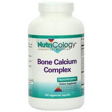 NutriCology 複合鈣素食保健膠囊, 180顆, 1罐