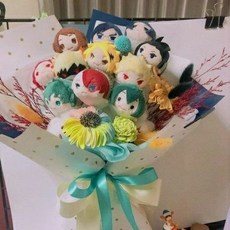 我的英雄學院 我英 獨家畢業花束 客製化生日禮物, 1個